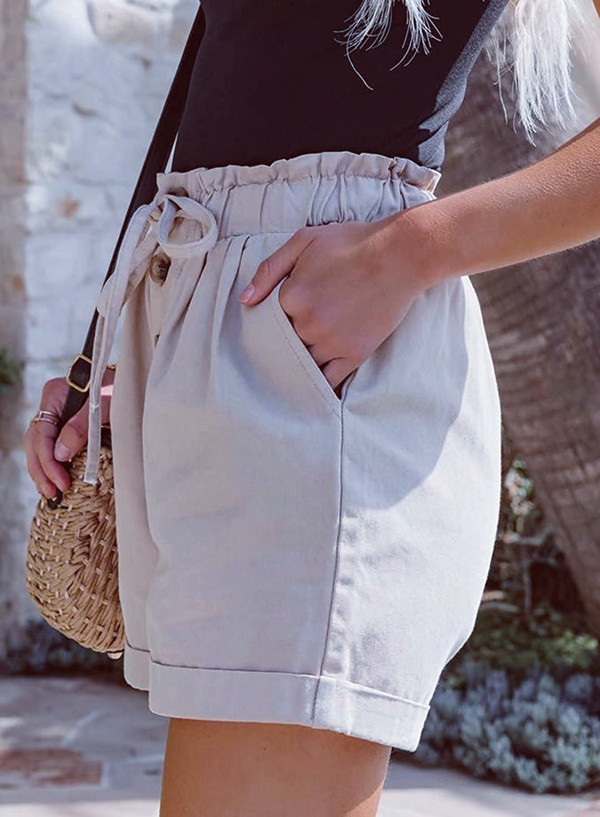 How to Style Your Paperbag Shorts