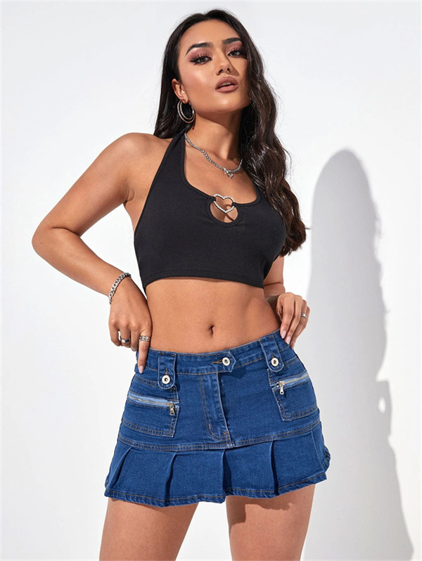 Are Denim Mini Skirts in Style