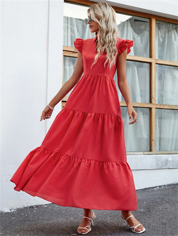 Are Ruffled Dresses in Style 