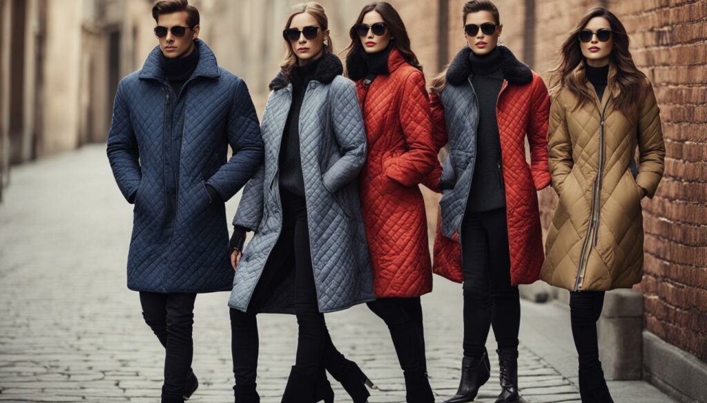 quilted coats